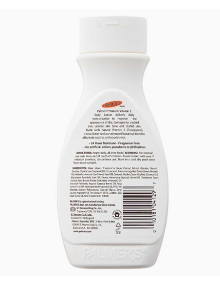 Natural Vitamin E Body Lotion