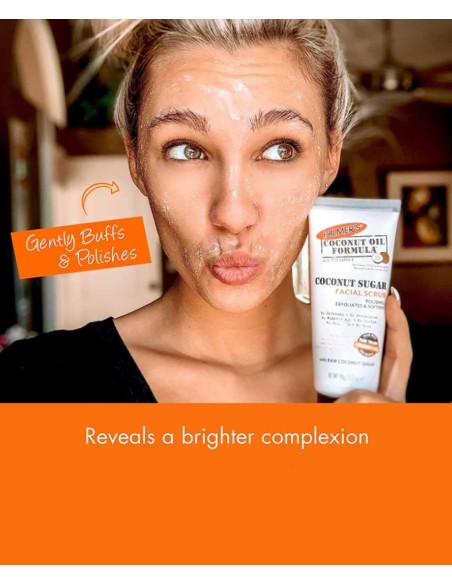 Coconut Oil Formula Coconut Sugar Facial Scrub