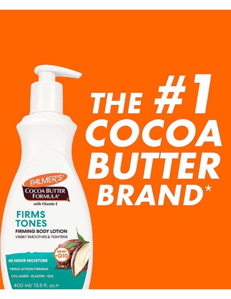 Cocoa Butter Formula With Vitamin E Firms Tones Body Lotion