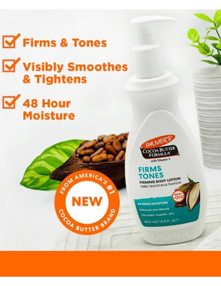 Cocoa Butter Formula With Vitamin E Firms Tones Body Lotion