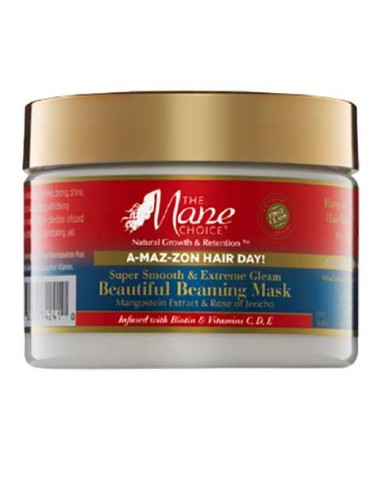 A Maz Zon Hair Day Beautiful Beaming Mask A Maz Zon Hair Day Beautiful Beaming Mask