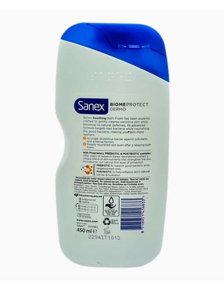 Sanex Biome Protect Dermo Soothing Bath Foam Sanex Biome Protect Dermo Soothing Bath Foam
