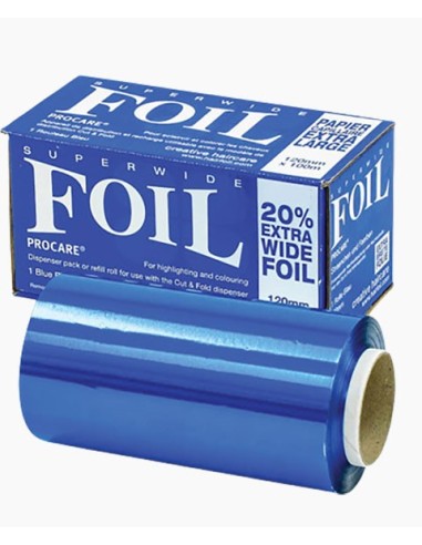 Superwide Foils For Highlighting & Colouring Blue Roll