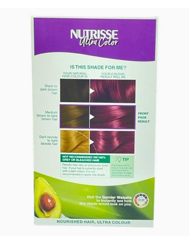 Nutrisse Ultra Color Intense Permanent Color 4.26 Ultra Violet Nutrisse Ultra Color Intense Permanent Color 4.26 Ultra Violet