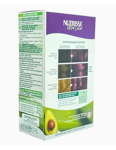 Nutrisse Ultra Color Intense Permanent Color 4.26 Ultra Violet Nutrisse Ultra Color Intense Permanent Color 4.26 Ultra Violet