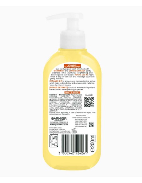 Skin Active Vitamin C Clarifying Wash