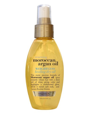 Ogx Renewing Moroccan Argan Oil Weightless Healing Dry Oil Ogx Renewing Moroccan Argan Oil Weightless Healing Dry Oil