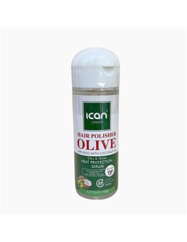 Ican Olive Infused With Coconut Oil Heat Protection Serum Ican Olive Infused With Coconut Oil Heat Protection Serum