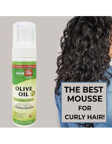 Ican Olive Oil Hold And Shine Curling Mousse Ican Olive Oil Hold And Shine Curling Mousse