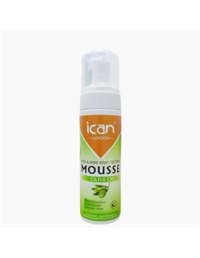 Ican Olive Oil Hold And Shine Mousse