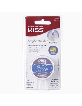Kiss Acrylic Powder Ultra Clear BK111