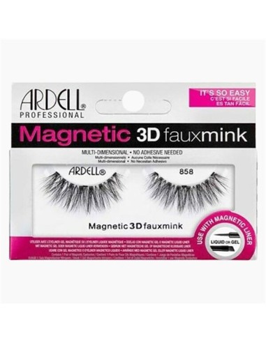 Ardell Magnetic 3D Fauxmink Lashes 858 Ardell Magnetic 3D Fauxmink Lashes 858