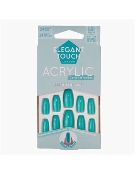 Elegant Touch Acrylic Magnificent Mint