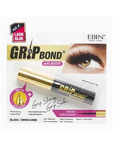 EBIN New York Grip Bond Biotin Black Lash Glue EBIN New York Grip Bond Biotin Black Lash Glue