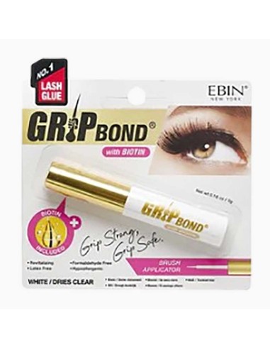 EBIN New York Grip Bond Biotin White Lash Glue EBIN New York Grip Bond Biotin White Lash Glue