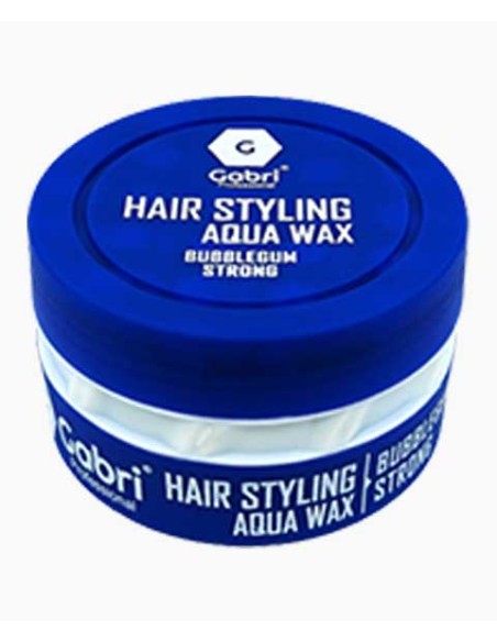 Gabri Professional Bubble Gum Strong Hair Styling Aqua Wax