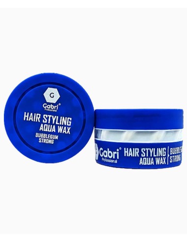 Gabri Professional Bubble Gum Strong Hair Styling Aqua Wax Gabri Professional Bubble Gum Strong Hair Styling Aqua Wax