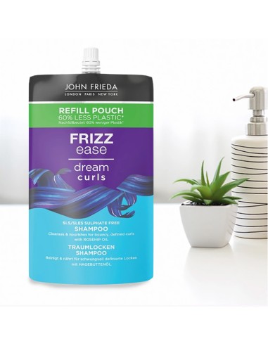 John Frieda Frizz Ease Dream Curls Shampoo Refill Pouch John Frieda Frizz Ease Dream Curls Shampoo Refill Pouch