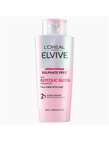 Loreal Elvive Sulphate Free Glycolic Gloss Shampoo Loreal Elvive Sulphate Free Glycolic Gloss Shampoo