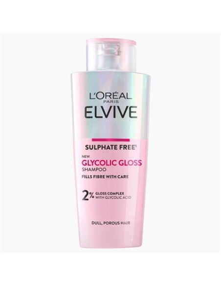 Loreal Elvive Sulphate Free Glycolic Gloss Shampoo