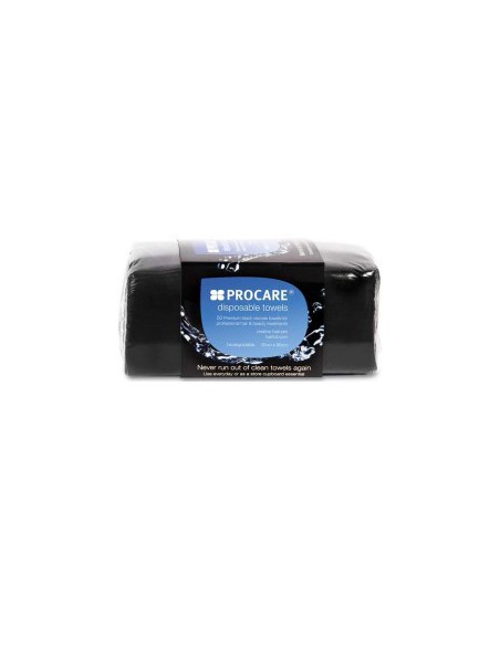 Procare Black Disposable Towels