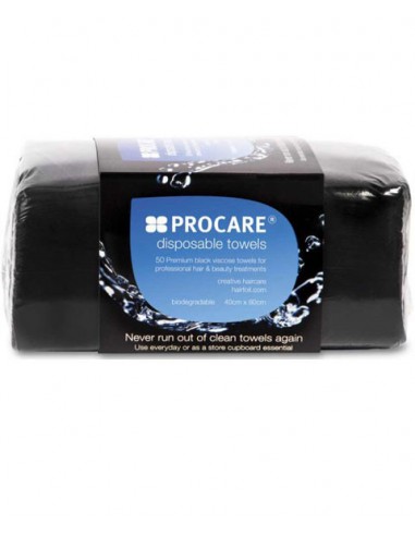 Procare Black Disposable Towels Procare Black Disposable Towels