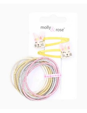 Molly And Rose Animal Sleepies And Elastics Set