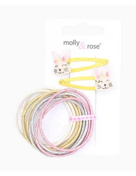 Molly And Rose Animal Sleepies And Elastics Set