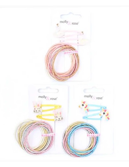Molly And Rose Animal Sleepies And Elastics Set