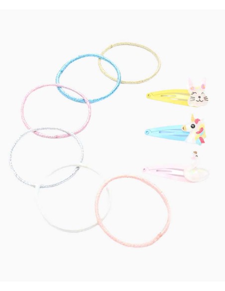 Molly And Rose Animal Sleepies And Elastics Set