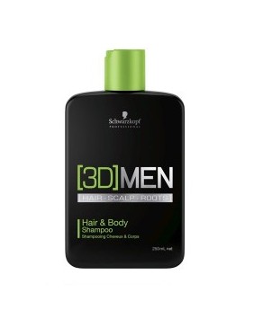 3D Men Hair And Body Shampoo