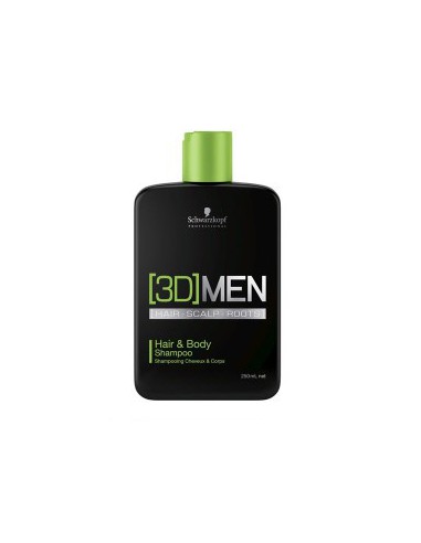 3D Men Hair And Body Shampoo 3D Men Hair And Body Shampoo
