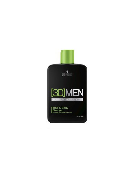 3D Men Hair And Body Shampoo