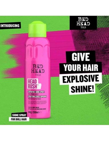 Tigi Bed Head Headrush Superfine Shine Spray Tigi Bed Head Headrush Superfine Shine Spray