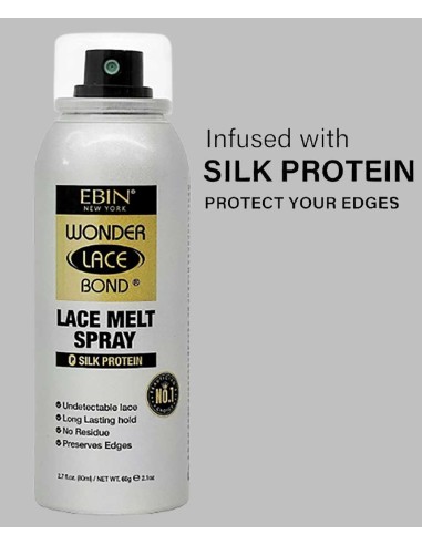EBIN New York Wonder Lace Bond Lace Melt Spray Silk Protein