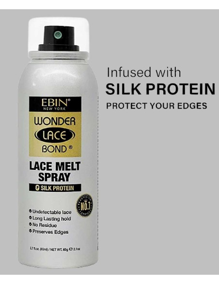 EBIN New York Wonder Lace Bond Lace Melt Spray Silk Protein