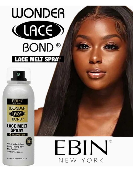 EBIN New York Wonder Lace Bond Lace Melt Spray Silk Protein
