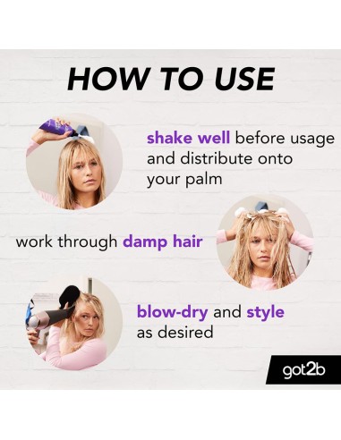 Got2b Volumania 24H Volumising Mousse