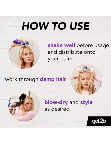 Got2b Volumania 24H Volumising Mousse