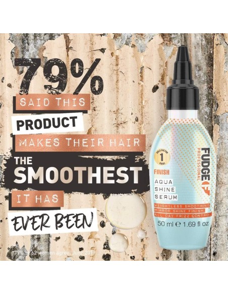 Fudge Aqua Shine 1 Hold Factor Aqua Shine Serum Fudge Aqua Shine 1 Hold Factor Aqua Shine Serum