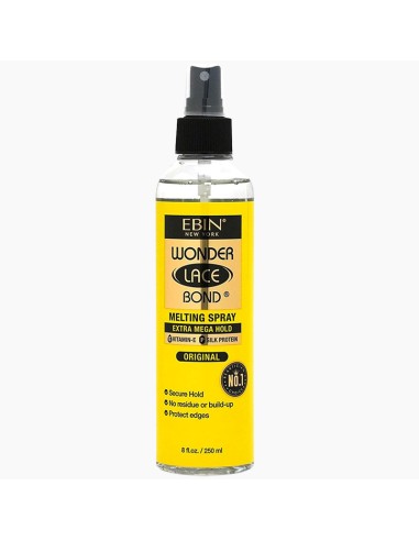 EBIN New York Wonder Lace Bond Melting Spray Extra Mega Hold Original EBIN New York Wonder Lace Bond Melting Spray Extra Mega Hold Original