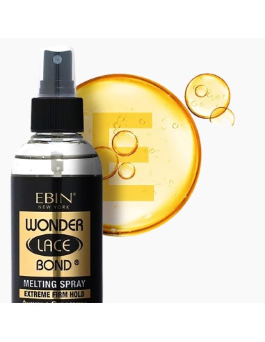 EBIN New York Wonder Lace Bond Melting Spray Extreme Firm Hold Supreme EBIN New York Wonder Lace Bond Melting Spray Extreme Firm Hold Supreme