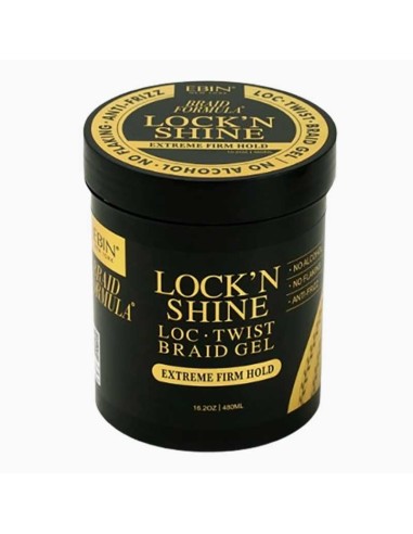 EBIN New York Braid Formula Lock N Shine Extreme Firm Hold Gel EBIN New York Braid Formula Lock N Shine Extreme Firm Hold Gel