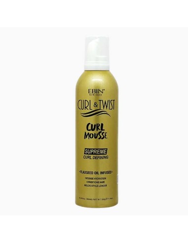 EBIN New York Curl And Twist Supreme Curl Defining Curl Mousse