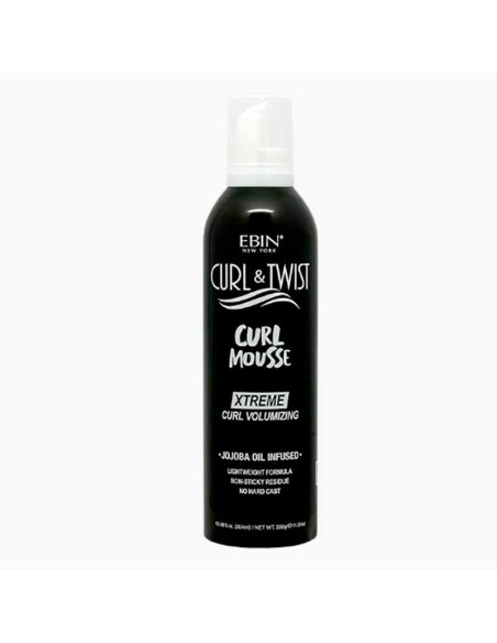 EBIN New York Curl And Twist Xtreme Curl Volumizing Curl Mousse