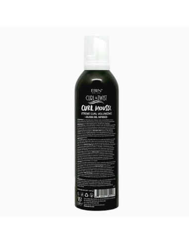 EBIN New York Curl And Twist Xtreme Curl Volumizing Curl Mousse