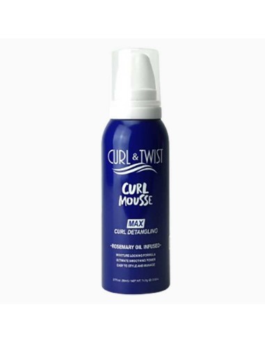 EBIN New York Curl And Twist Max Curl Detangling Curl Mousse EBIN New York Curl And Twist Max Curl Detangling Curl Mousse