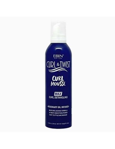 EBIN New York Curl And Twist Max Curl Detangling Curl Mousse EBIN New York Curl And Twist Max Curl Detangling Curl Mousse