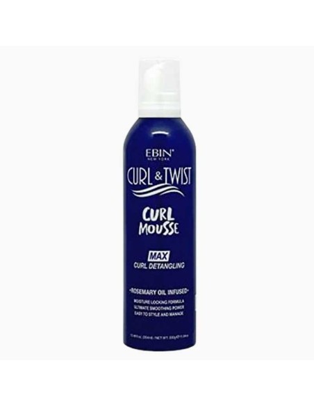 EBIN New York Curl And Twist Max Curl Detangling Curl Mousse EBIN New York Curl And Twist Max Curl Detangling Curl Mousse
