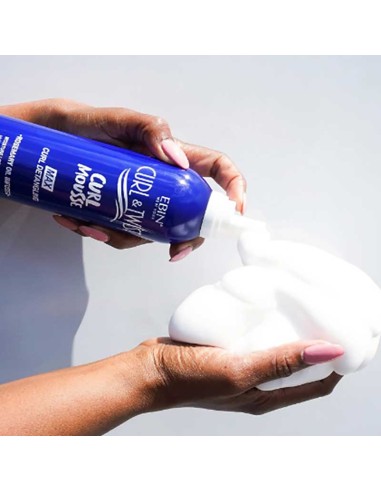 EBIN New York Curl And Twist Max Curl Detangling Curl Mousse EBIN New York Curl And Twist Max Curl Detangling Curl Mousse